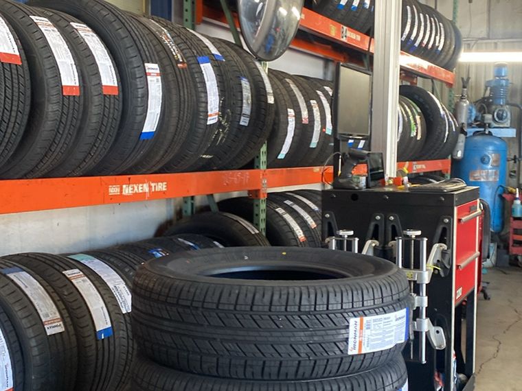 The shop floor at High St Tire